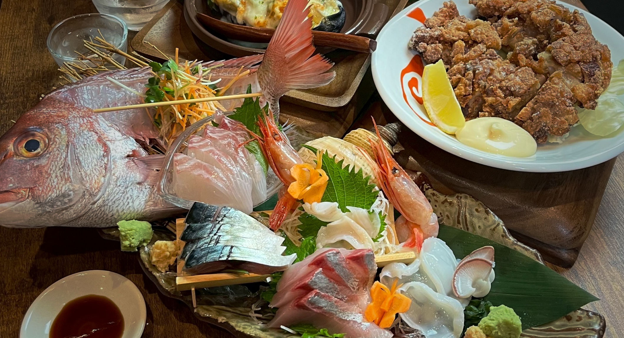 『酔りみち 千風』は、安い値段でおすすめの山賊焼きや地酒などを提供する、富山市で人気の居酒屋です。